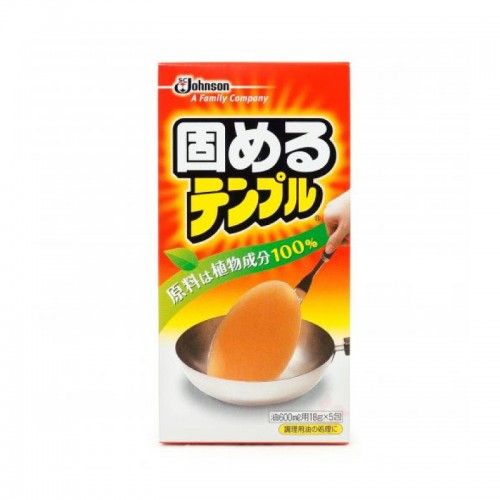 SC Johnson 日本莊臣 廢油凝固劑 18g x 5袋入  168-1914
